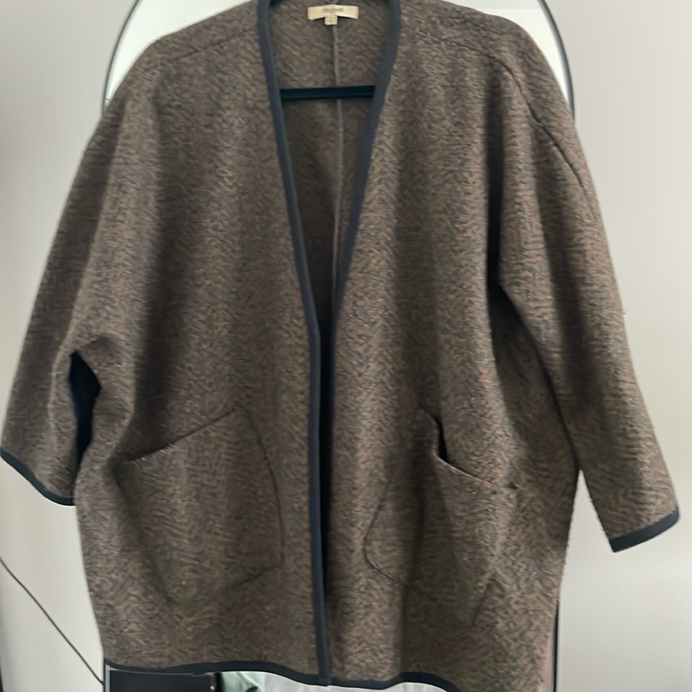 Madewell cardigan poncho